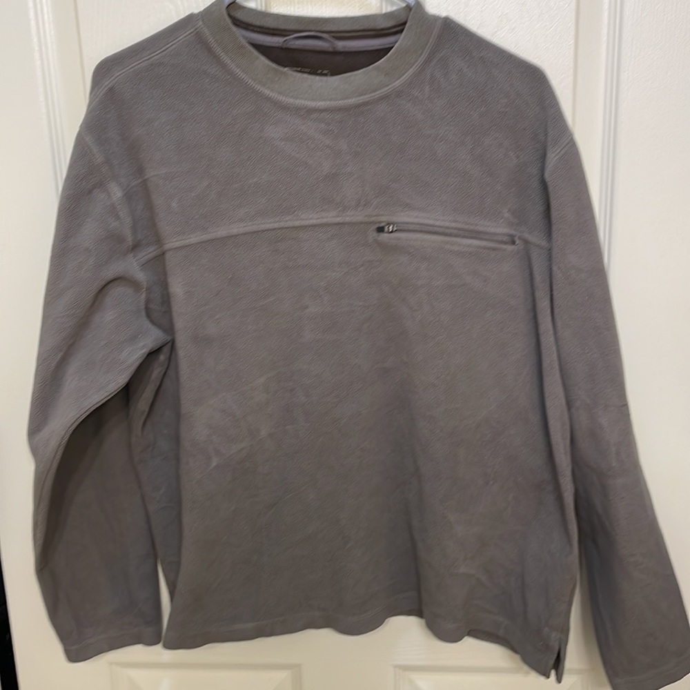 Ll Bean Brown Performance Sweatshirt - image 1